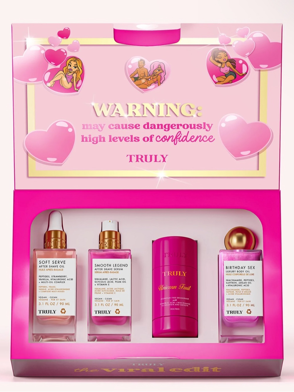 TRULY The Viral Edit Vol. 1 Pink Bath & Body Gift Set - Picture 5 of 5